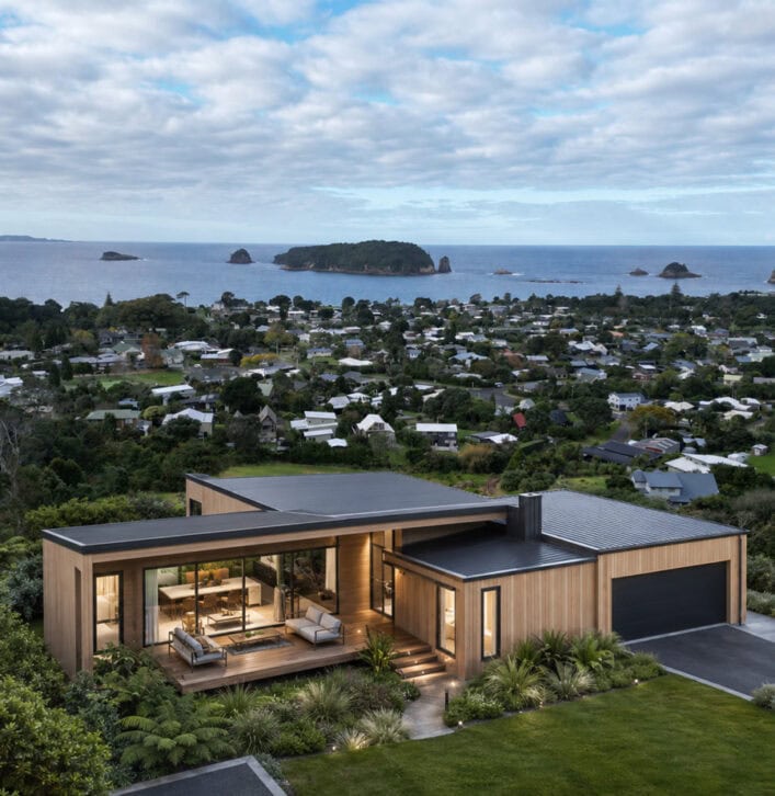 Te Rāwhiti timeless architecture design on coastal land